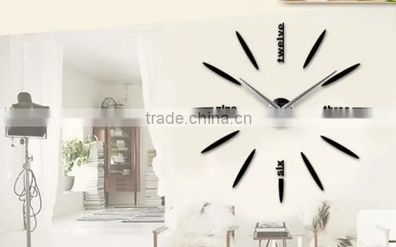 Factory price Favorites Compare Wall Sticker Clocks