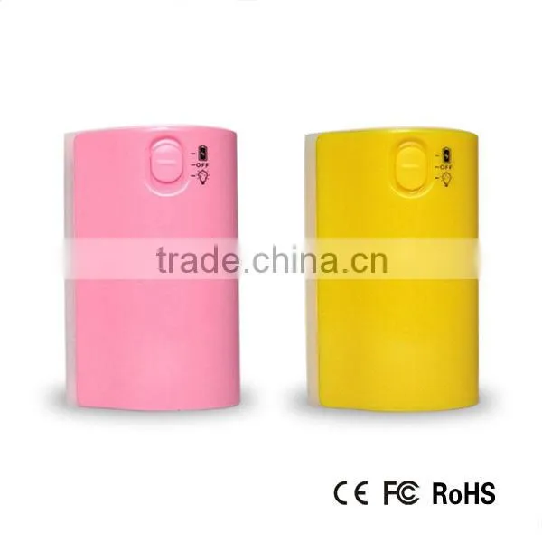very low price fashionable gift 5200mah portable power bank charger