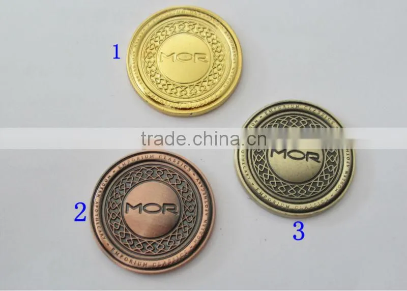 zinc label, metal engraved tag, metal badge, fashion badge