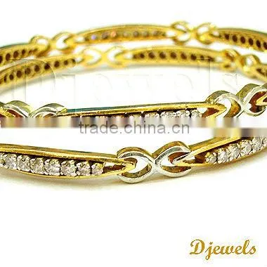 Diamond Ladies Bangles, Ladies Jewelry, Diamond Bangles