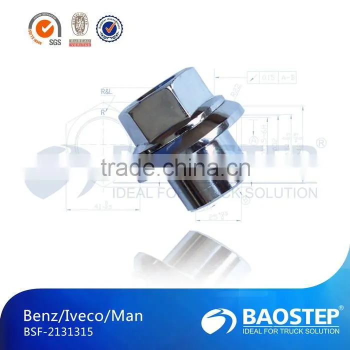 Wheel lug nuts for Benz/IVECO/MAN