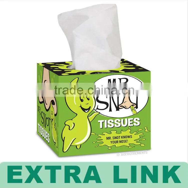 Customized Logo Printed Hello Kitty Tissue Box Packaging
