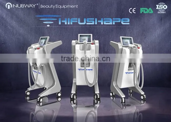 Newest design Vertical Hifu slimming machine / hifu weight loose machine for spa use