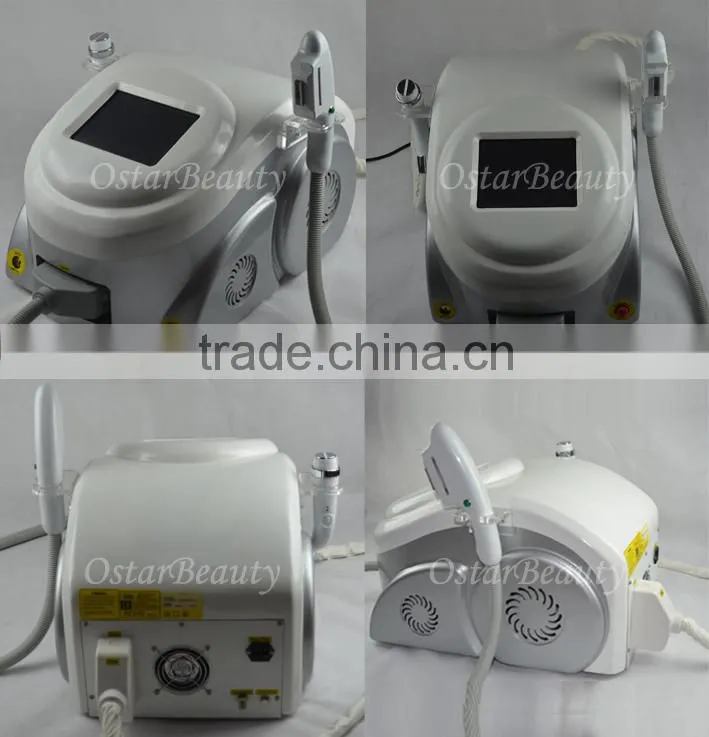 (CE/ISO13485) elight ipl/rf hair removal machine with 2handles OB-E 07