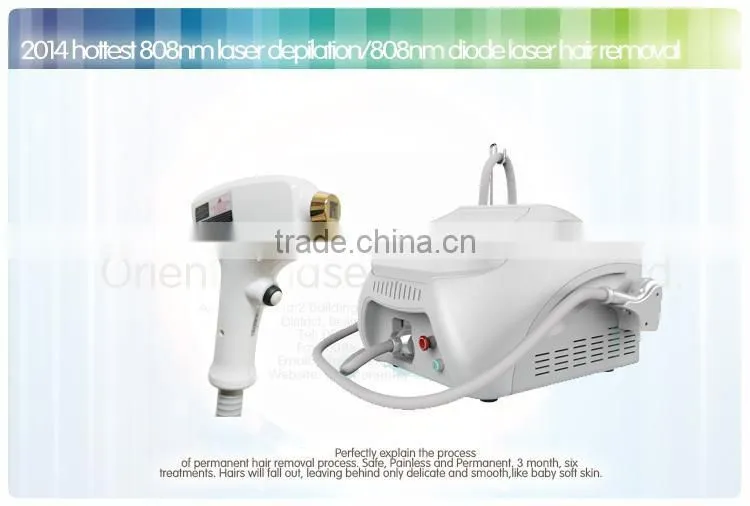 808nm diode laser hair removal machine no harm to skin/ no side-effect