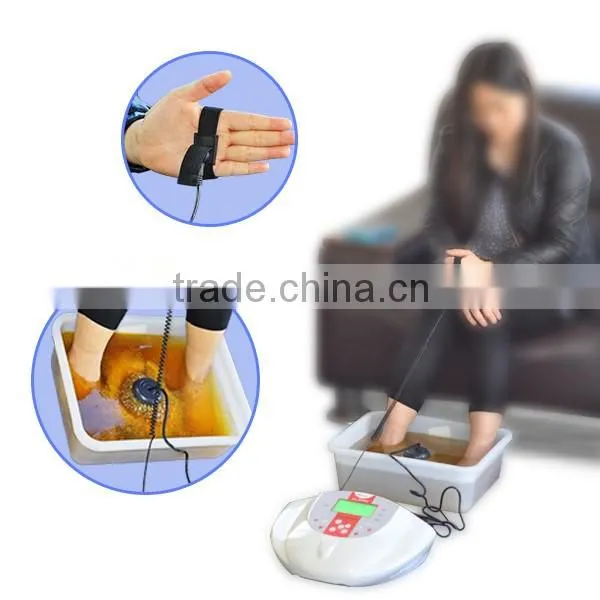dual ionic hydrosana large detox foot spa for home use