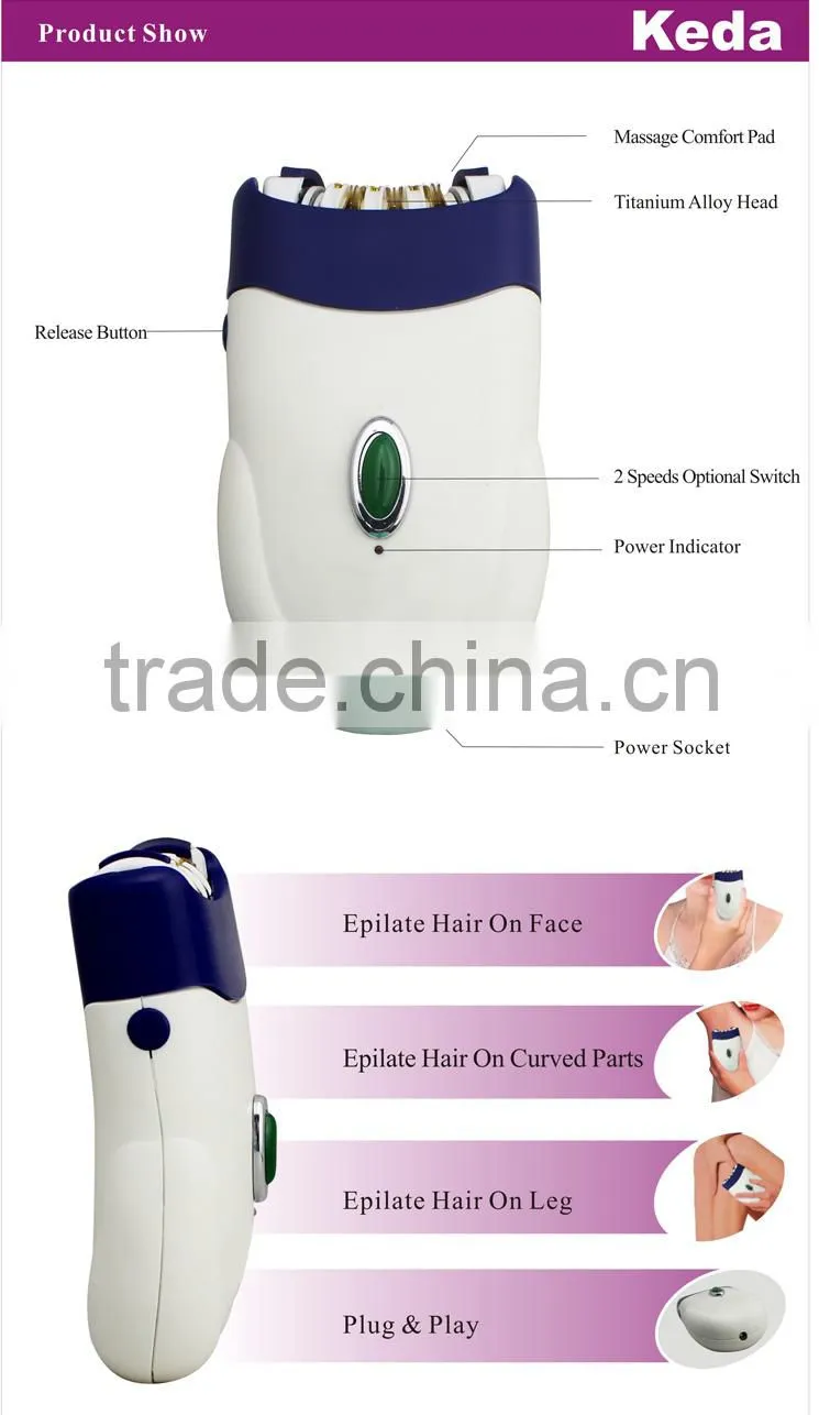 Blue Rechargeable Hair Epi For Lady