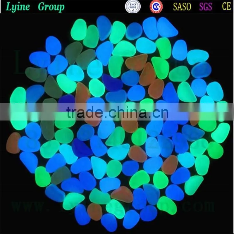 glow gravel for paving stone