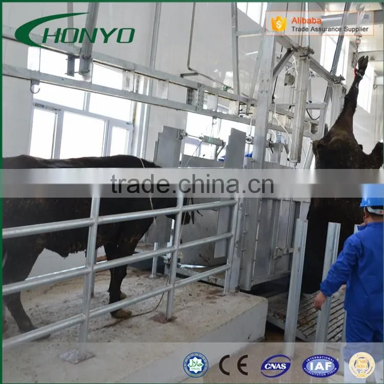 Halal Automatic Customized Cattle Cow Slaughtering Line Equipment Machine