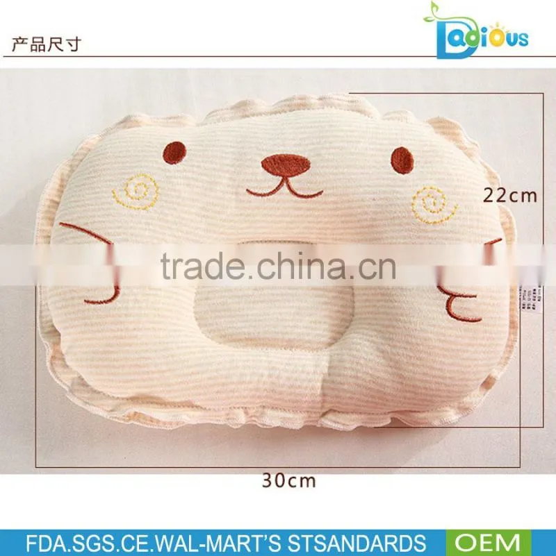 Baby Pillow For Newborn Organic Cotton Protection for Flat Head Syndrome
