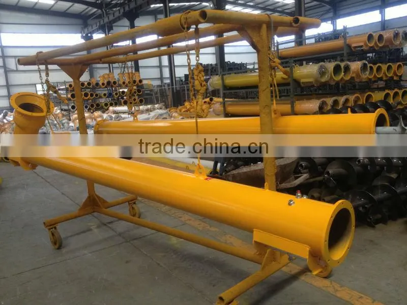 cement screw conveyors concrete plant brick making line for cement transfer 219mm* 12m