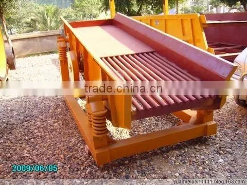 Vibrating feeder as feeding device of sand making line Yufeng Brand