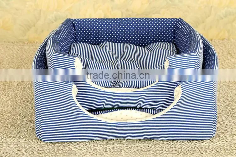 Double-use soft cozy dog bed fabric dog house