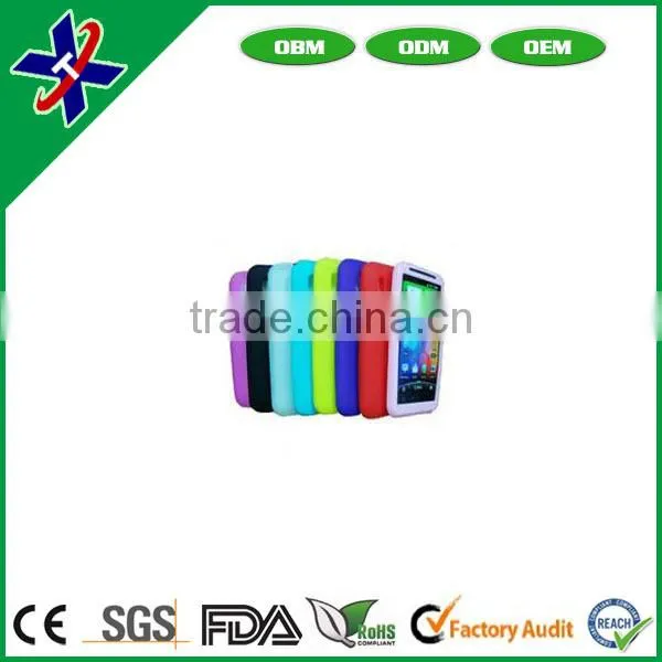 customized logo and color silicone rubber custom cheap mobile phone case