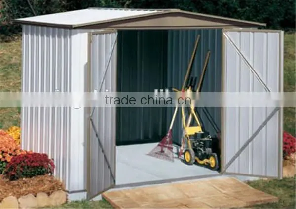 galvanized steel garden shed