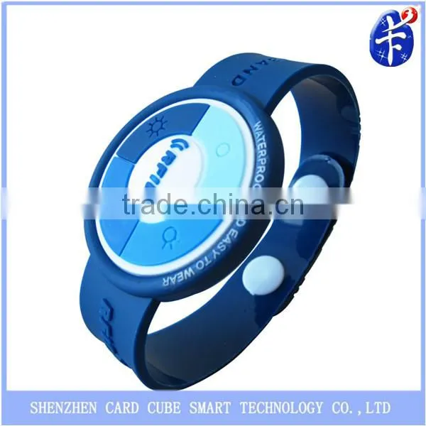 Professional manufacturer of PVC nfc wristband