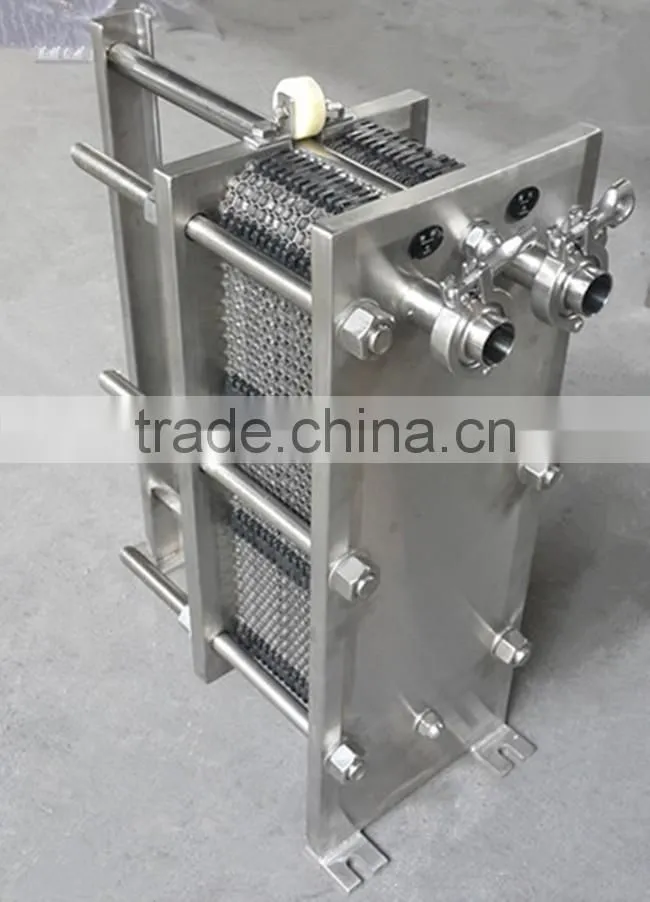 Stainless steel plate heat exchanger for food industrial (20m3/h-2300m3/h)