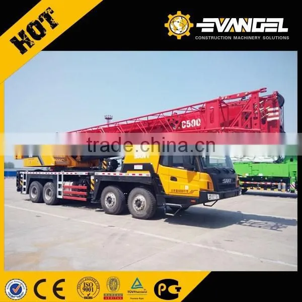 SANY 2017 50 Tons Energy Saving Truck Crane STC500 with Good Condition