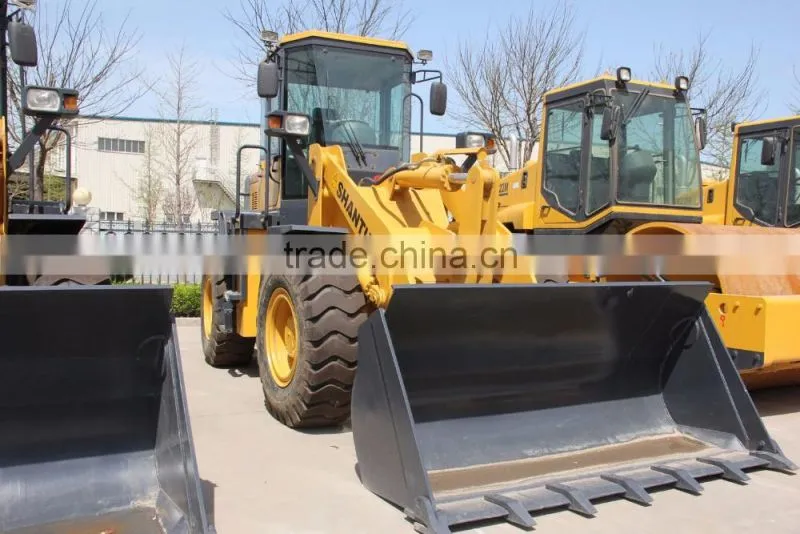 2017 China famous 3ton wheel loader SHANTUI brand SL30W with cheap price