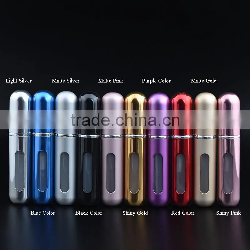 6ml UV gel nail polish bottle with black cap and brush