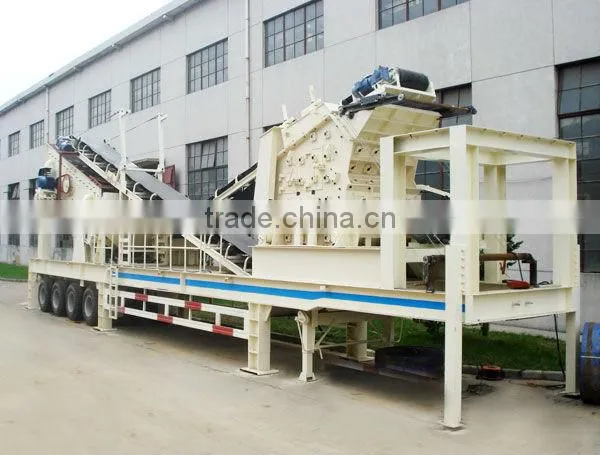 High efficiency portable type series Mobile Impact Crusher
