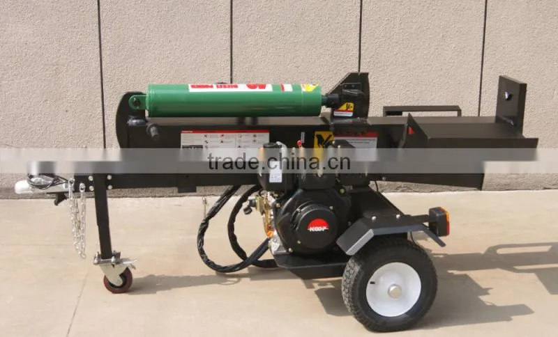 Gasonline 40Ton log splitter / wood split equipment