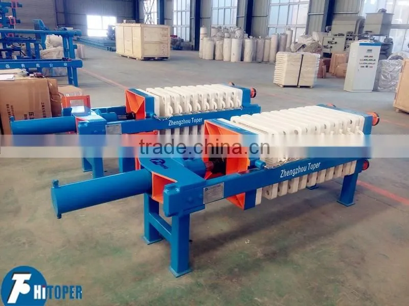 stainless steel filter press machine for medicine slurry