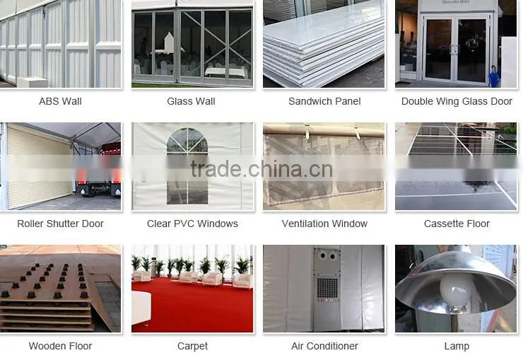Fireproof outdoor tent structures details