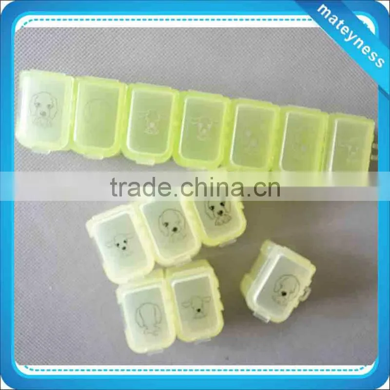 Detachable Pill Box with Key Chain
