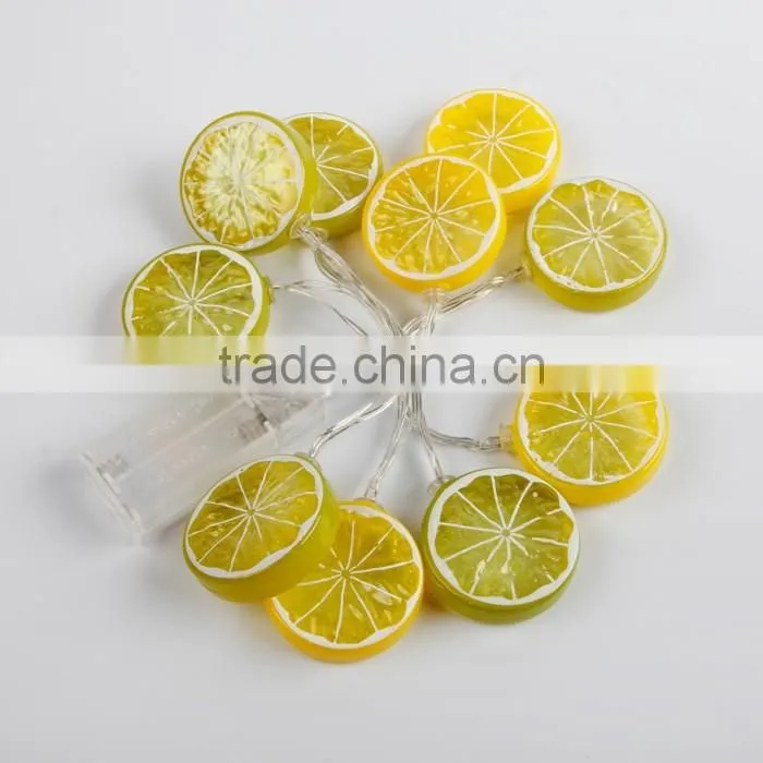 New fruit lights lemon led battery light