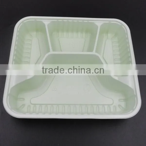 Alibaba Good quality 3 compartment plastic food storage container