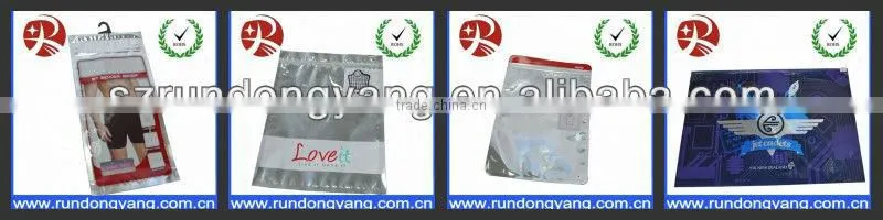 plastic aluminum foil zip lock bags with design