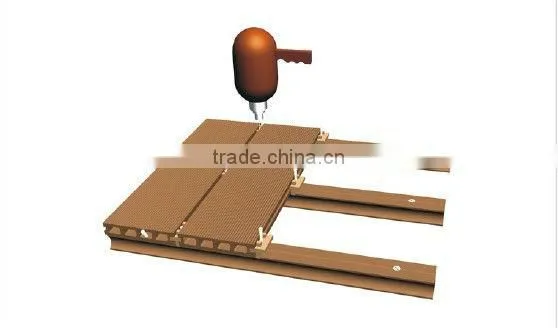 Engineered wood plastic composite floor wpc joist
