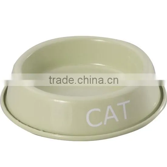 Fashionable Shallow pet bowl dog cat feeder with high quality