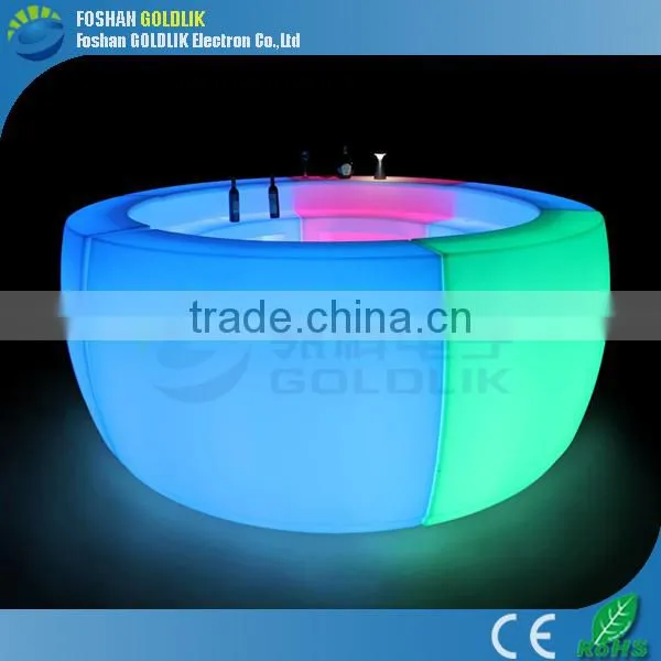 LED Lighting Furniture supplier with high quality pe material GKT-004DK