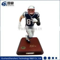 Custom resin bust baseball player figurine