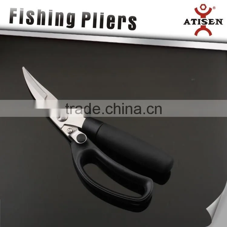 High Grade Fishing Shears With Soft Grip Rubber Handle Kitchen Scissors