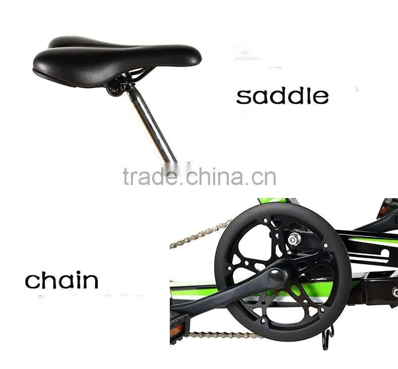 2016 portable electric bicycle mini folding ebike