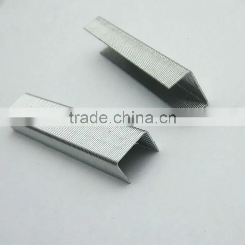 Office silver color galvanized heavy duty 23 8 staples