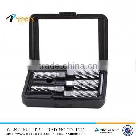 6PCS 12-60mm HSS Annular Cutter Set With Iron Box For Metal Drilling