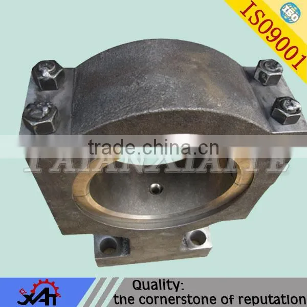 customized carbon steel metal casting bearing block made in China