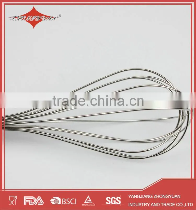 2015 new products 12 inches egg beater with plastic handle
