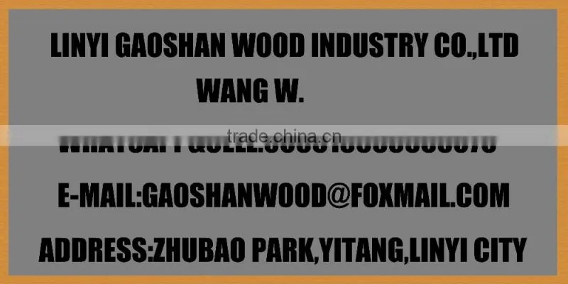 very best price for veneer mdf board and melamine mdf