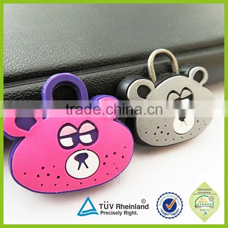 various style custom made leather and metal material zipper puller