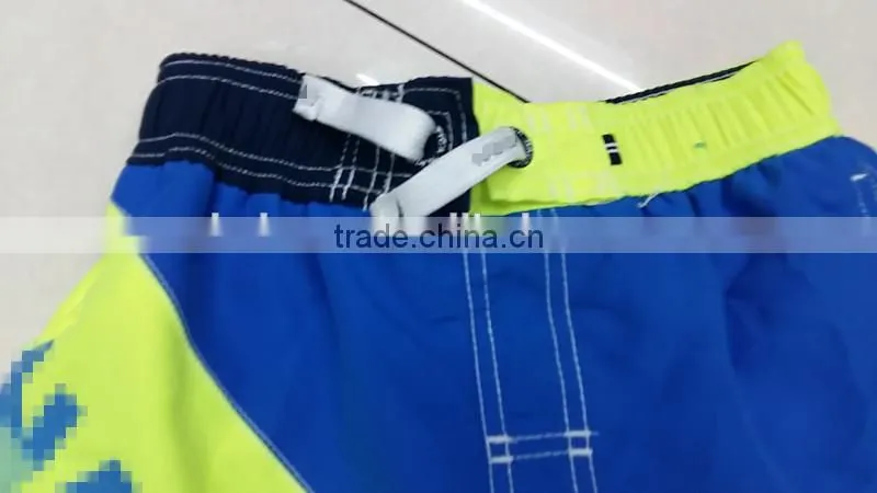 Kid's fashion comfortable brand sport shorts pants garment stock lot