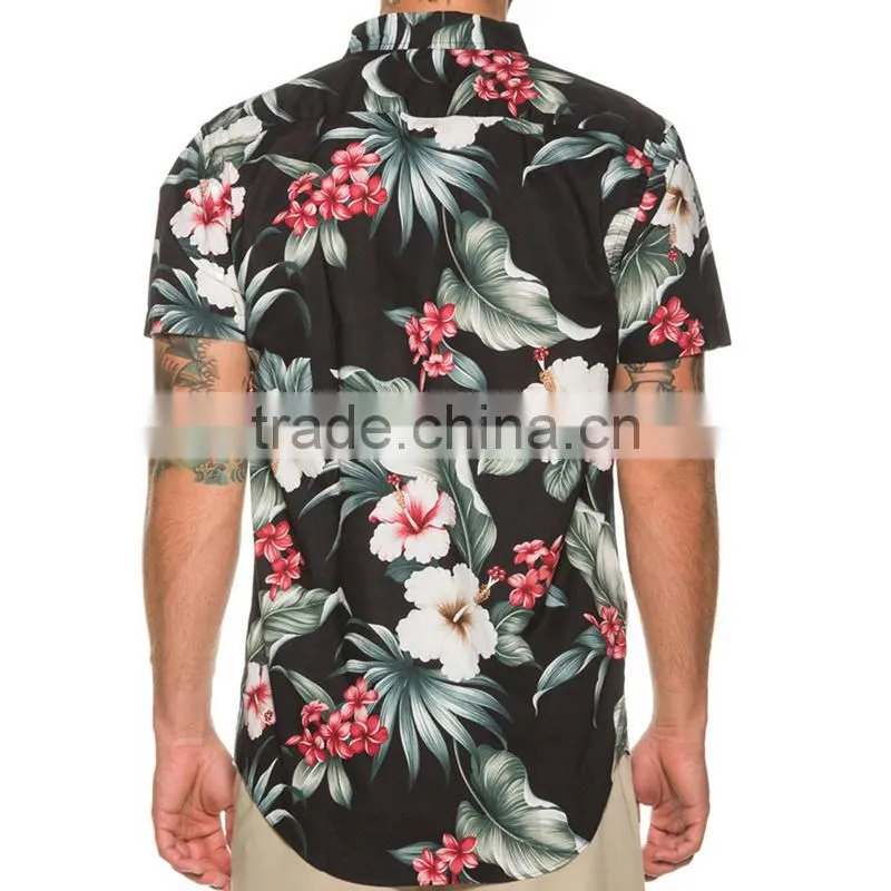 custom printed hawaiian shirt, hawaiian aloha shirt wholesale