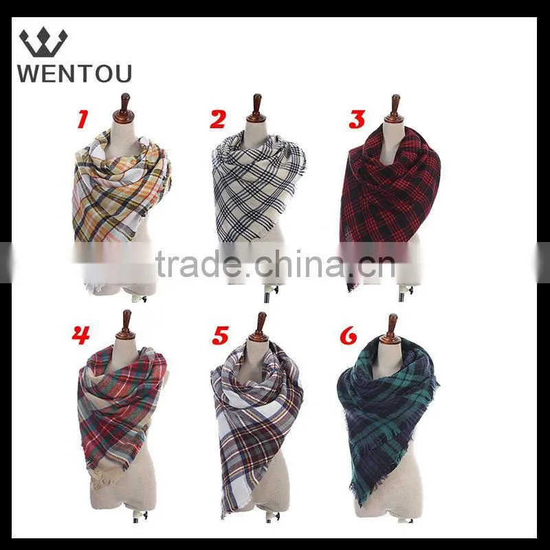 Wholesale personalized red Christmas scarf