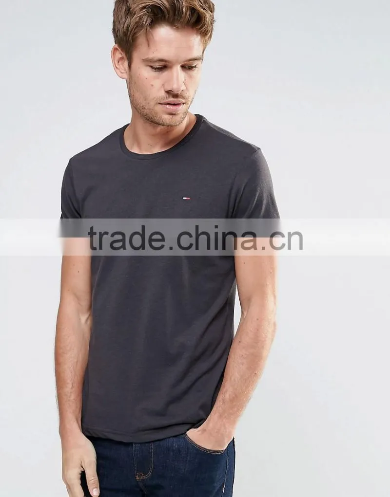 2017 Top Quality OEM Apparel Fashion Cheap Price 180g 100% Cotton Casual Style Short Sleeve O-Neck Men's T Shirt