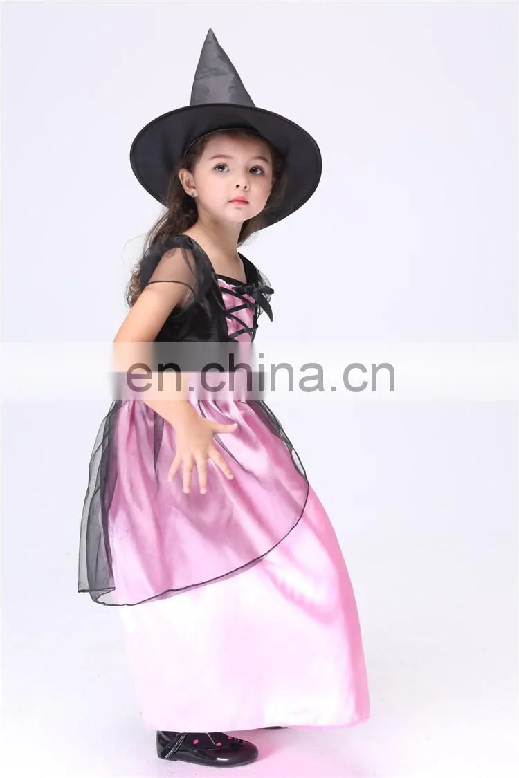 wholesale little girl witch halloween costume