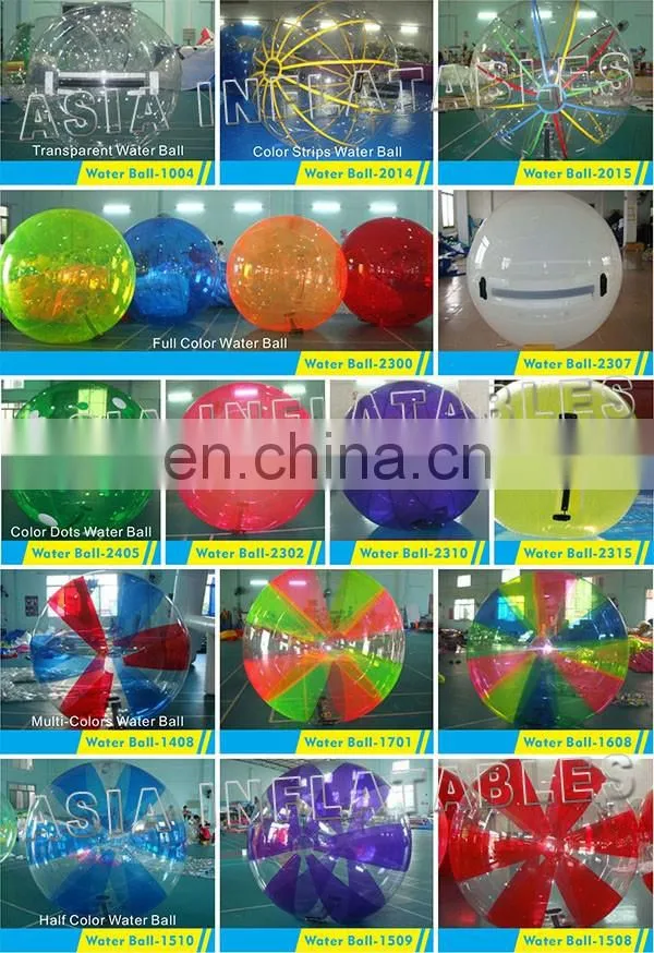 2017kids and adult clear bubble football inflatable bumpball soccer